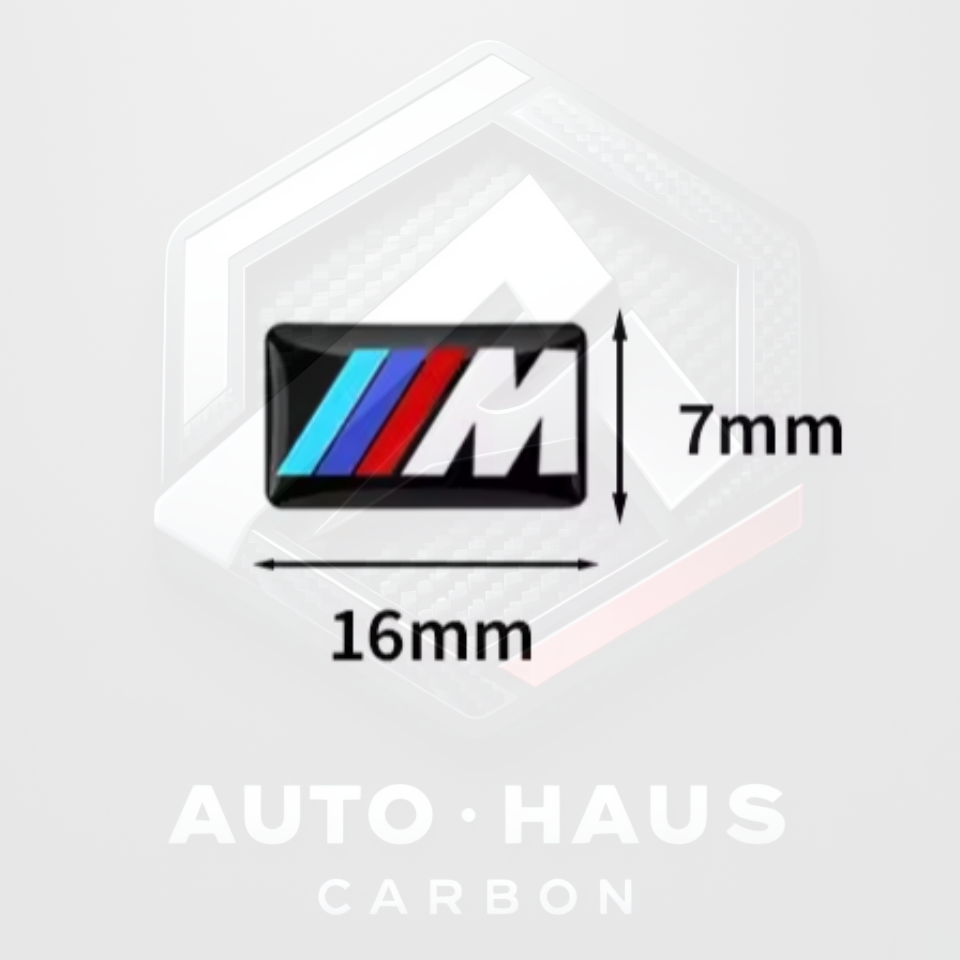 BMW ///M Alloy Wheel & Interior Decoration Badges 16/17/19mm