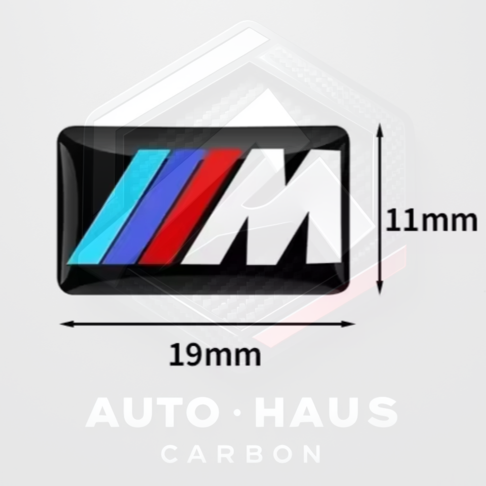 BMW ///M Alloy Wheel & Interior Decoration Badges 16/17/19mm