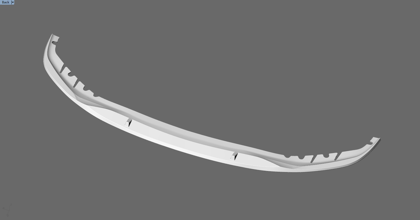 BMW 5 Series G30 G31 G38 M Sport Carbon Fibre Front Lip