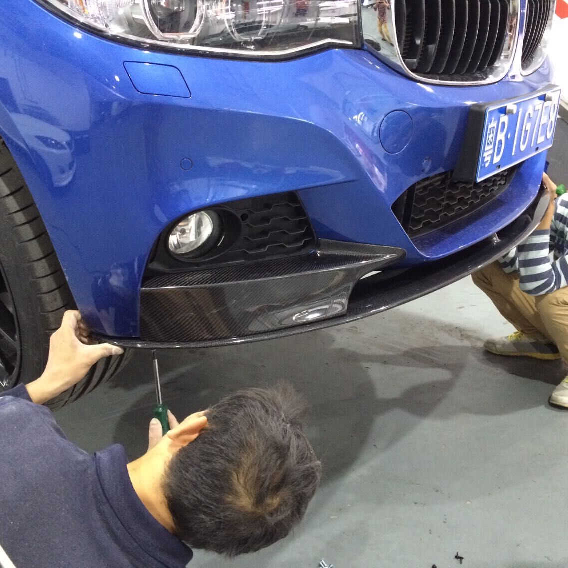 BMW 3 Series F34 M Sport Carbon Fibre Front Lip