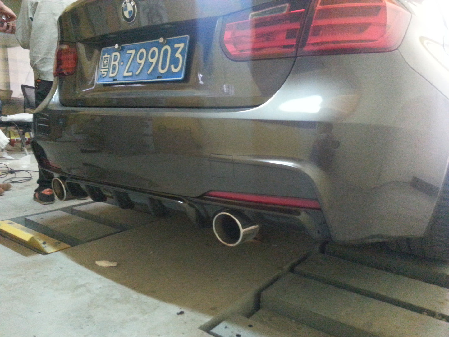 BMW 3 Series F30 M Sport Carbon Fibre Rear Diffuser
