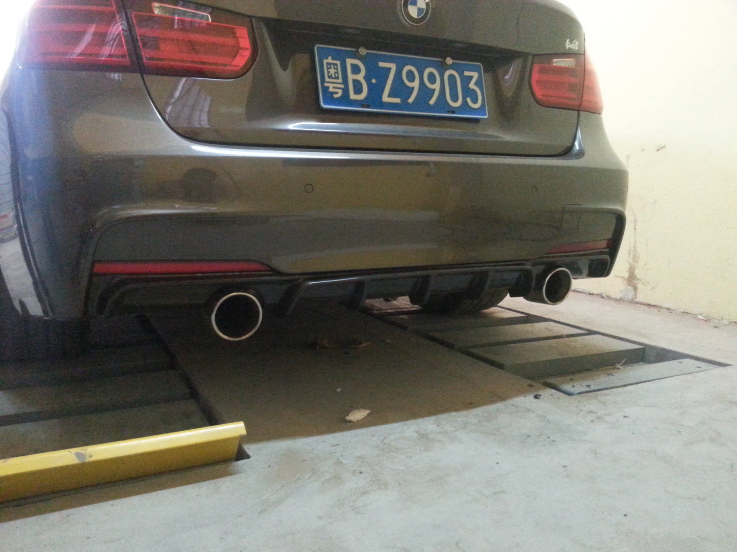 BMW 3 Series F30 M Sport Carbon Fibre Rear Diffuser