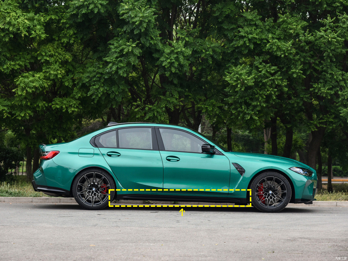 BMW M3 G80 G81 Carbon Fibre Side Skirts