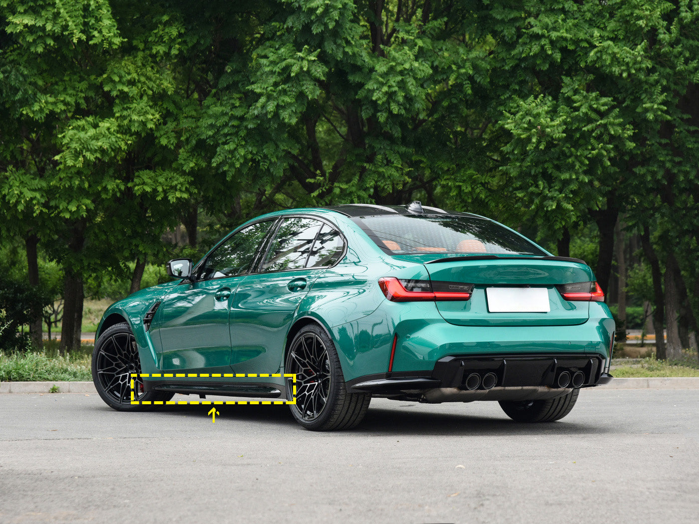BMW M3 G80 G81 Carbon Fibre Side Skirts