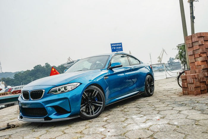 BMW 2 Series F87 M2 Carbon Fibre Side Skirts