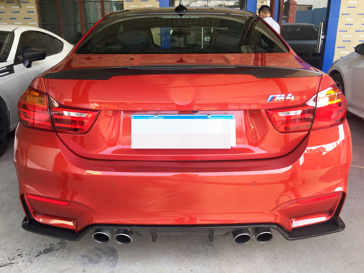 BMW M3 M4 F80 F82 F83 Carbon Fibre Rear Diffuser