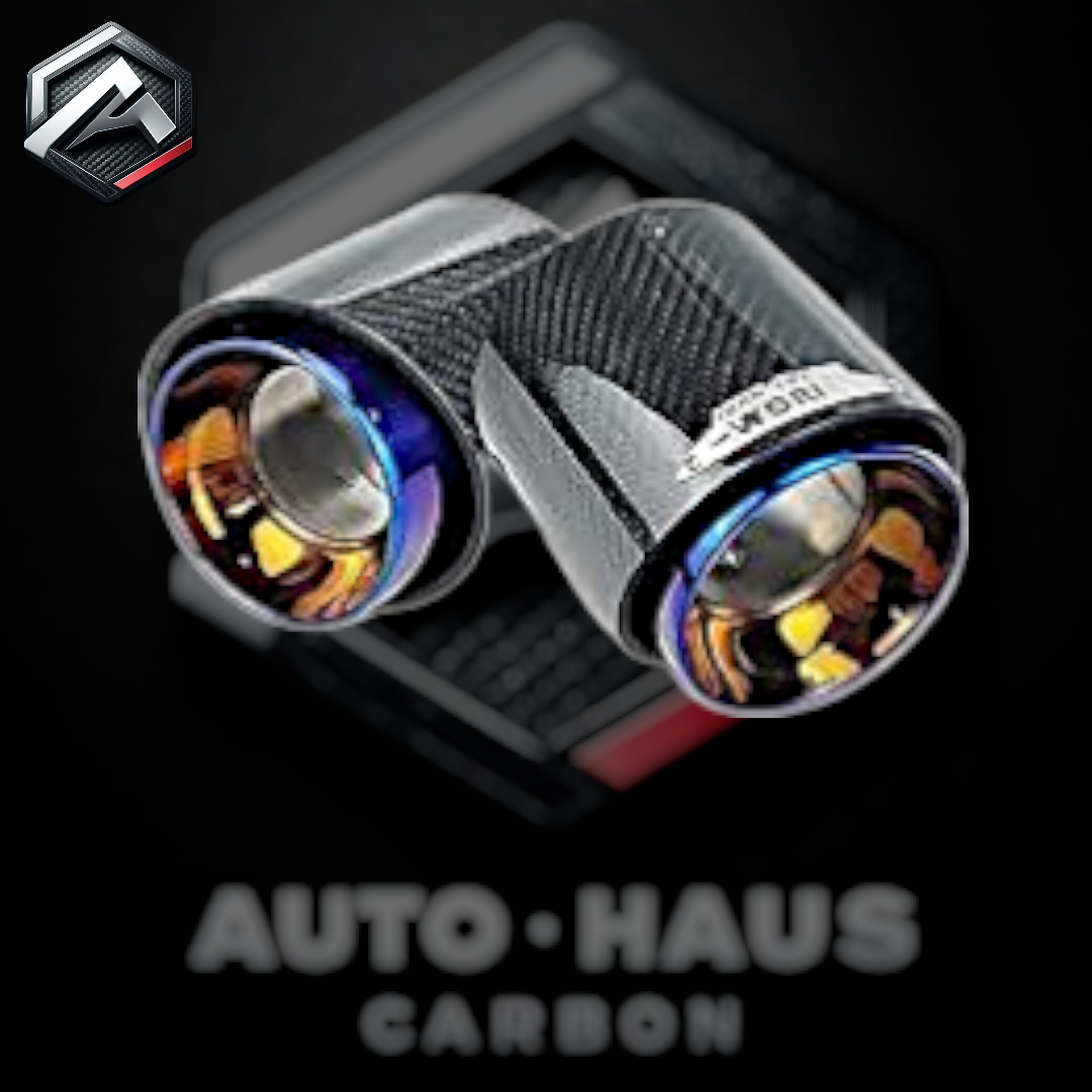 Mini Cooper S JCW F54 F55 F56 F57 F60 Carbon Fibre Exhaust Tips