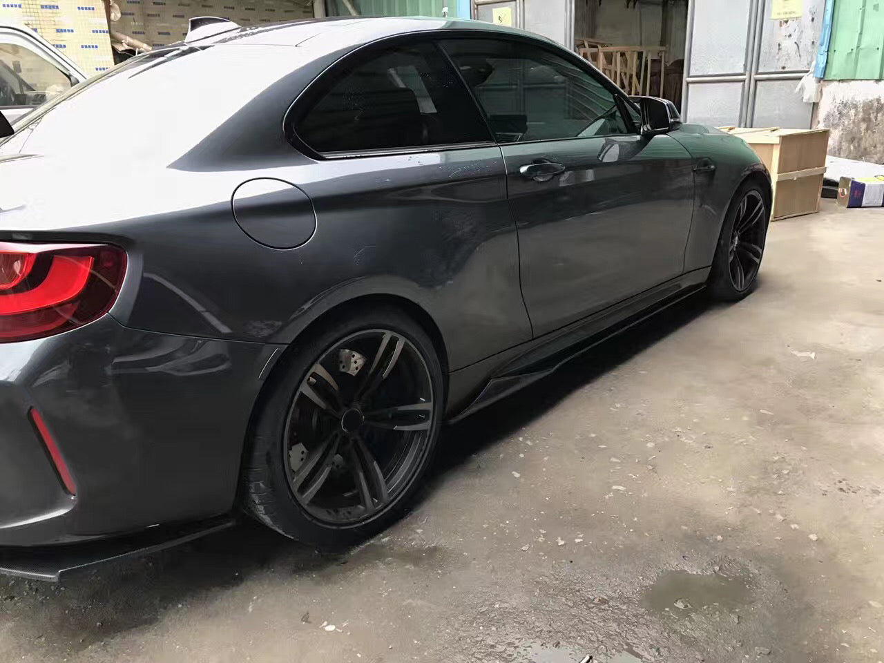 BMW 2 Series F87 M2 Carbon Fibre Side Skirts