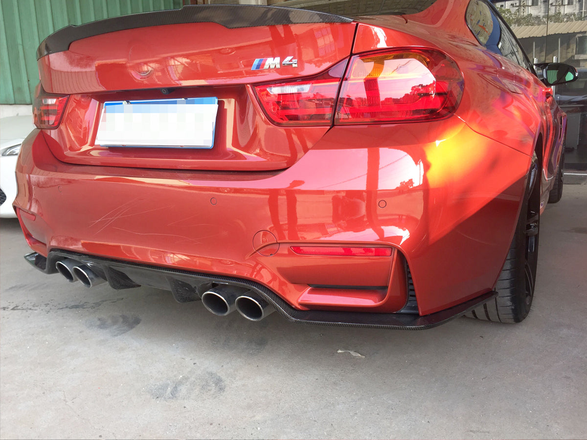 BMW M3 M4 F80 F82 F83 Carbon Fibre Rear Diffuser