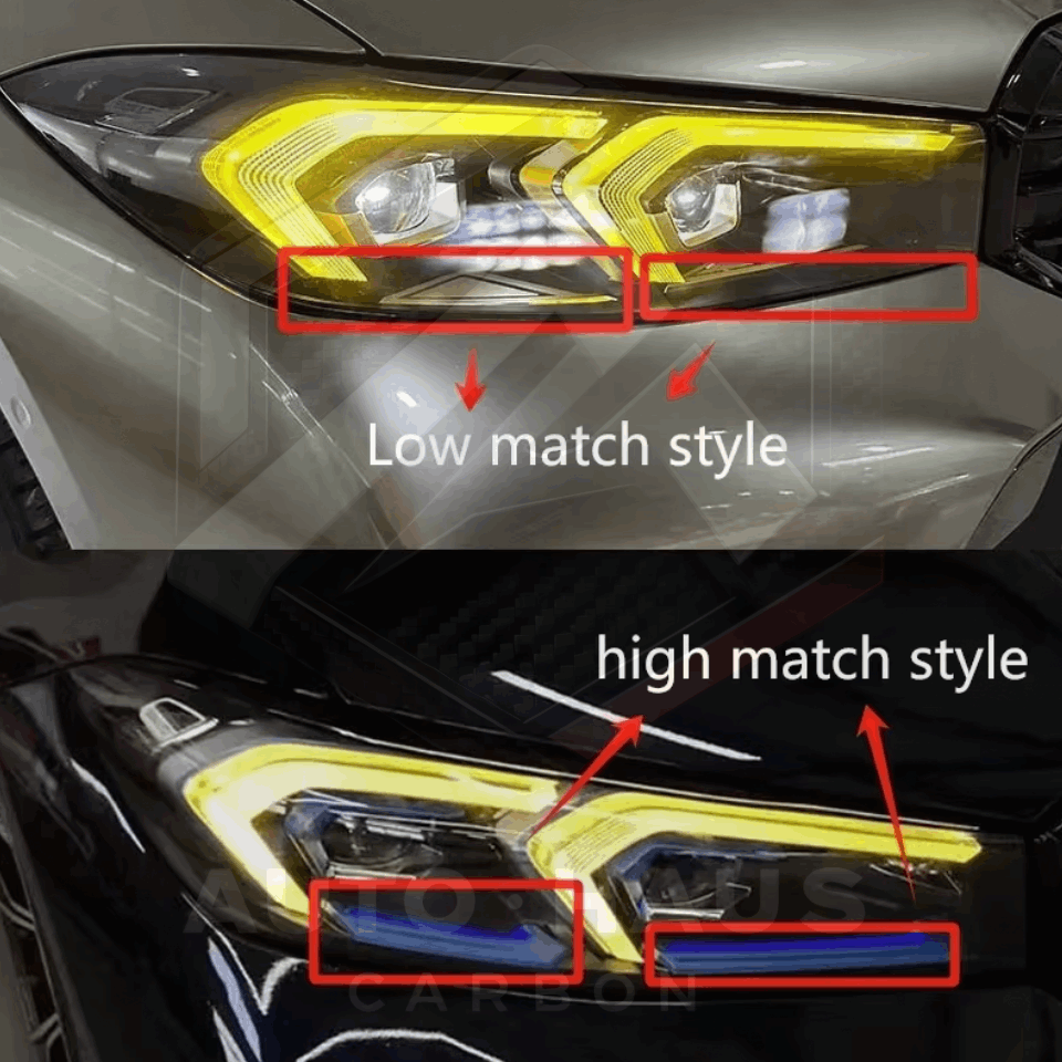 BMW G20/28 3 Series LCI Non-Laser (Low) CSL Yellow DRL Boards 2022 on