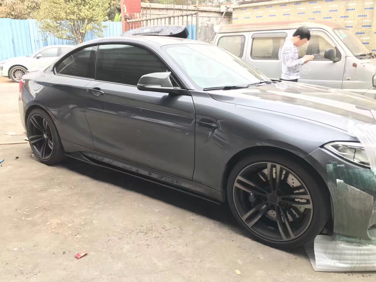 BMW 2 Series F87 M2 Carbon Fibre Side Skirts