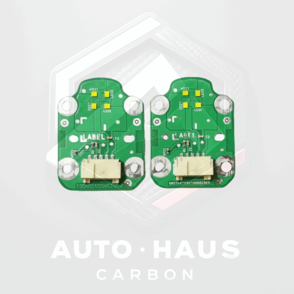 Mercedes Benz C Class Coupe C205 Yellow DRL Boards 2016-2019