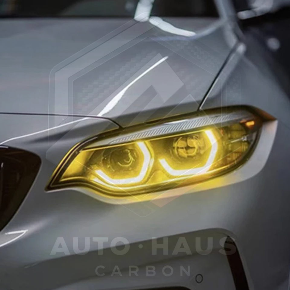 BMW 2 Series F22 F23 F87 LCI CSL Yellow DRL Modules 2018-2021