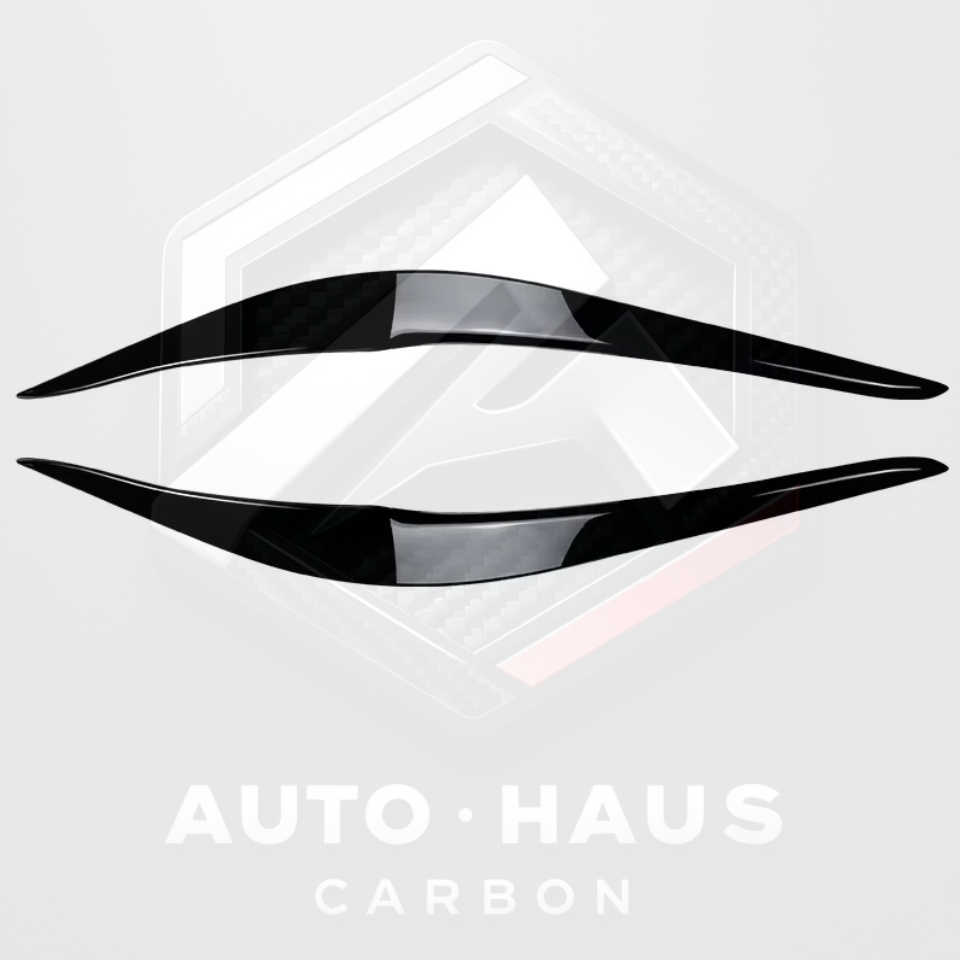 BMW F22 F23 Gloss Black Eyebrows Headlight Trim
