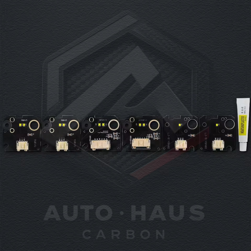 BMW F30 F31 LCI CSL Yellow DRL Boards