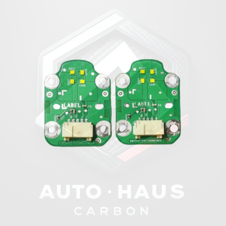 Mercedes Benz C Class Coupe C205 Yellow DRL Boards 2016-2019