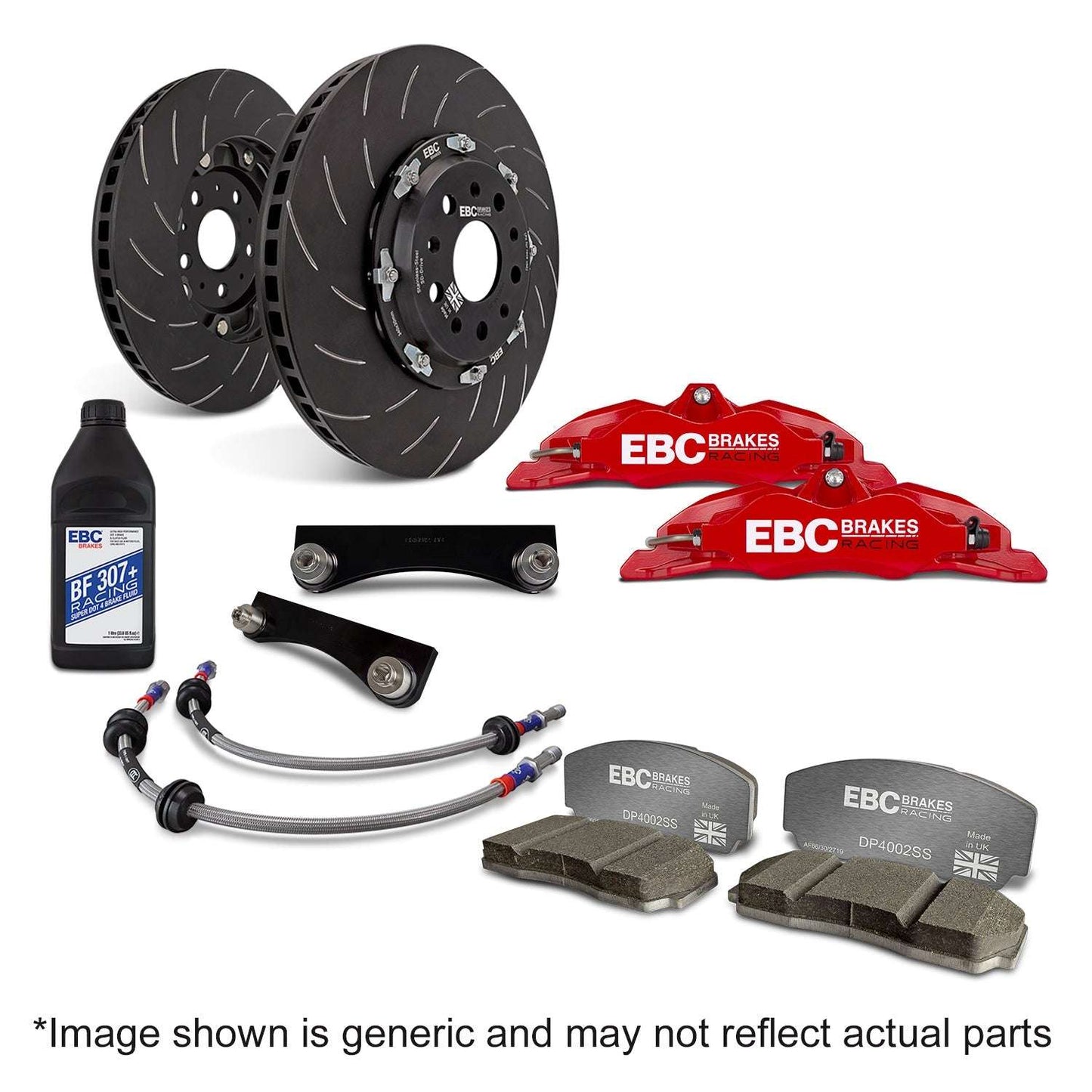EBC Apollo 4-Piston Big Brake Kit, 355mm (BBK003-3) Front *Meyle*
