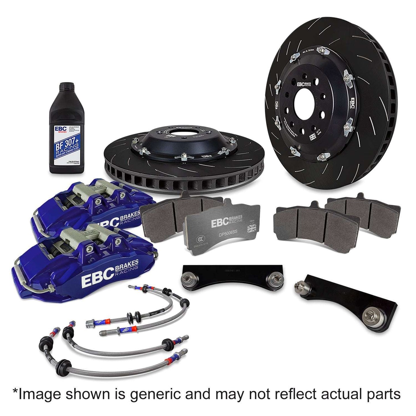 EBC 6-Piston Apollo Big Brake Kit, 380mm (BBK033-2) Front