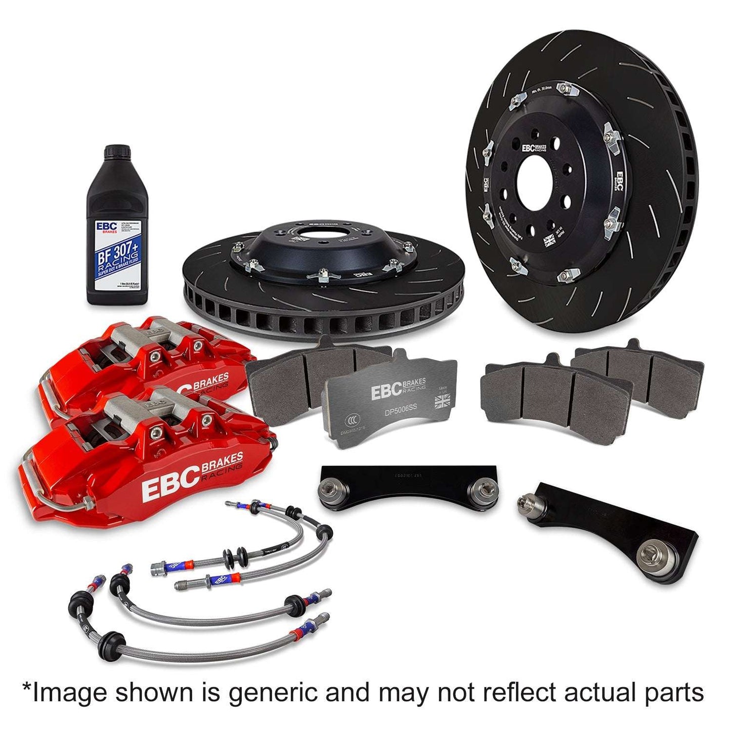 EBC 6-Piston Apollo Big Brake Kit, 380mm (BBK033-2) Front
