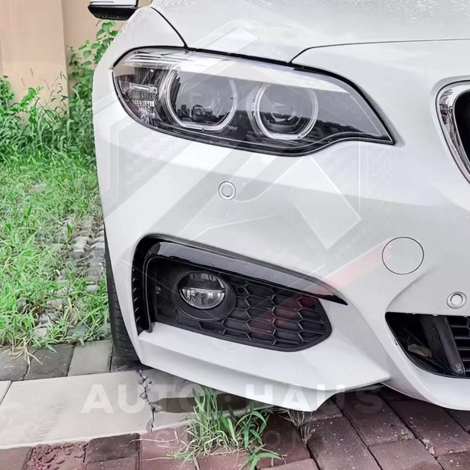 BMW F22/F23 Gloss Black Fog Light Trims M235i/M240i