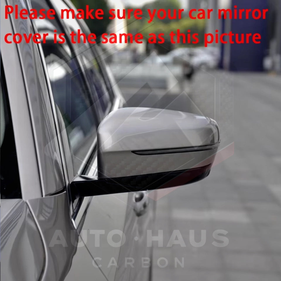BMW 3/4/5/7/8 G Series Gloss Black M Style Mirror Covers