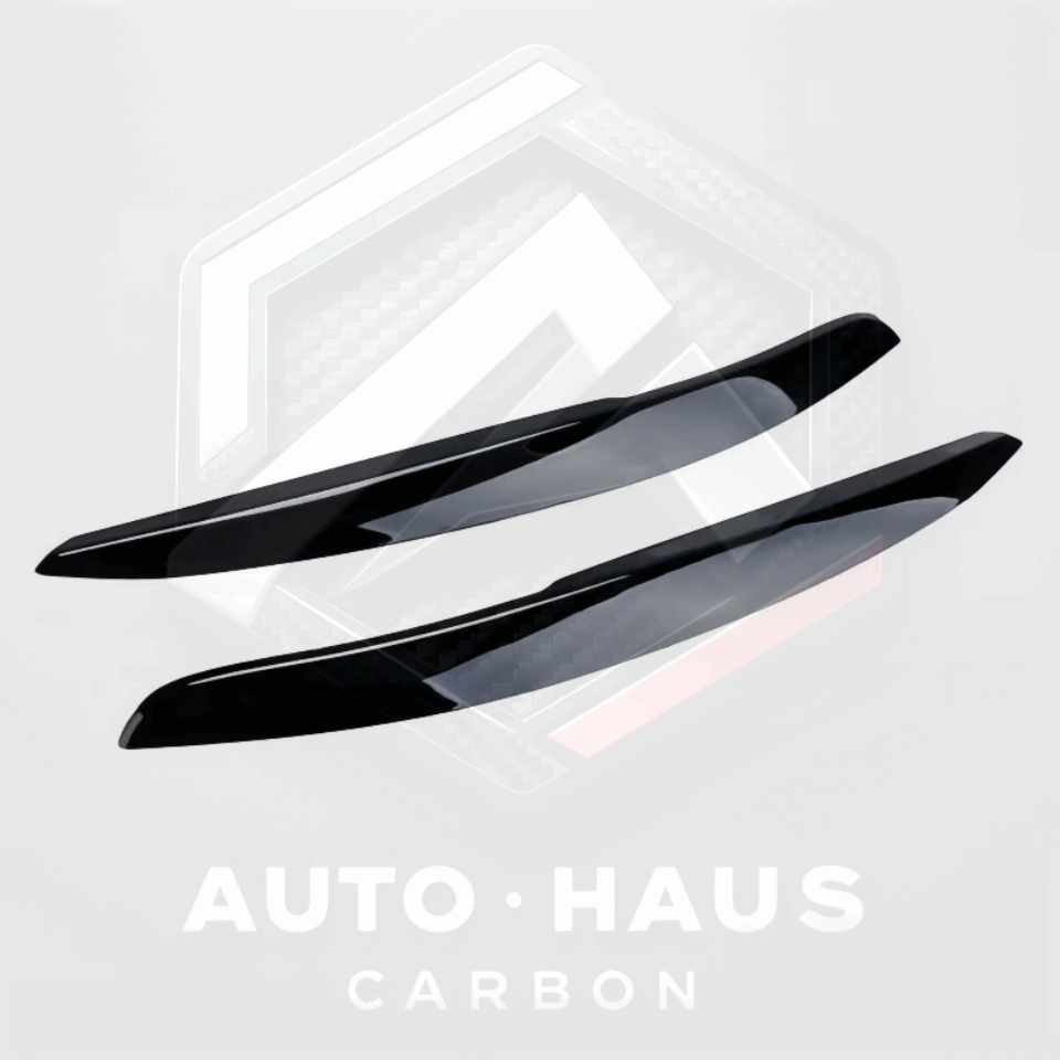 Volkswagen Polo Mk5 6R 6C Gloss Black Headlight Brows 2010-2017