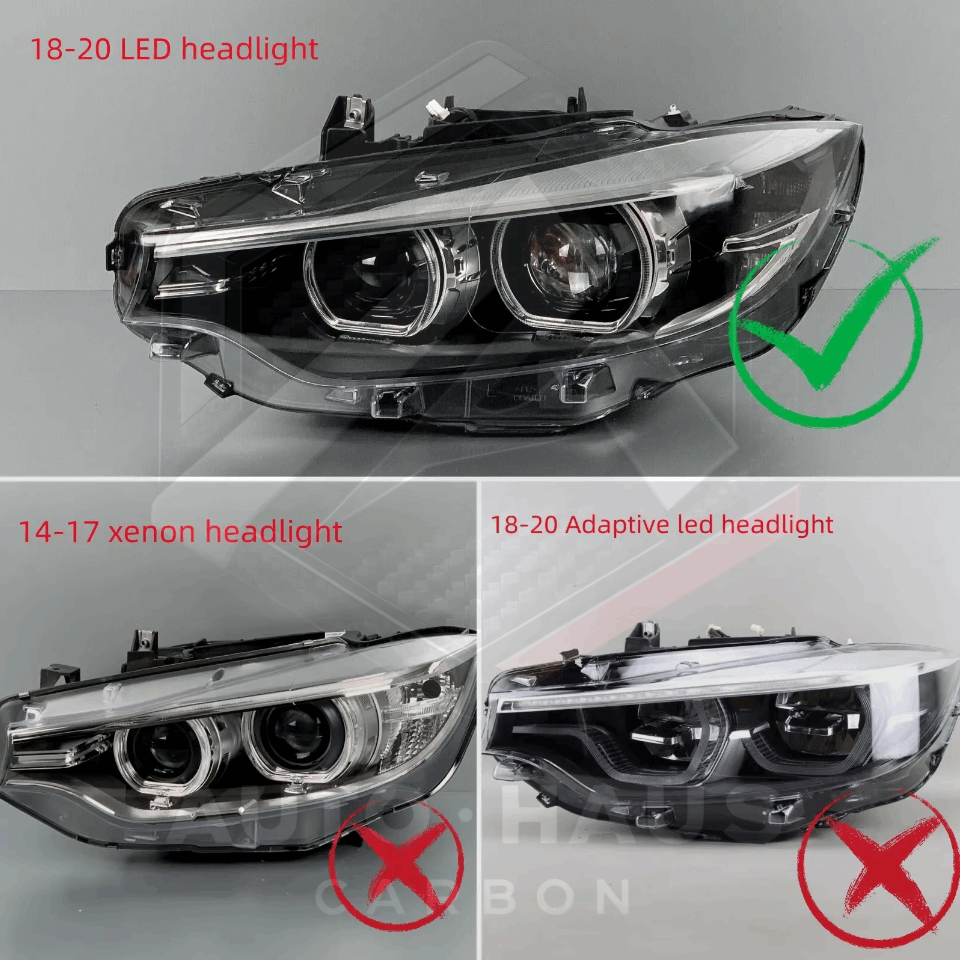 BMW F80 F82 M3 M4 LCI Yellow DRL Boards LED Non Adaptive 2018-20