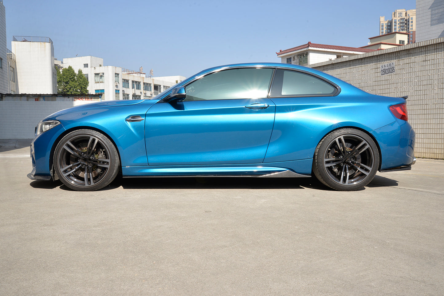 BMW 2 Series F87 M2 Carbon Fibre Side Skirts