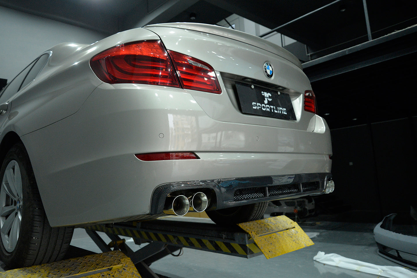 BMW 5 Series F10 Carbon Fibre Rear Diffuser