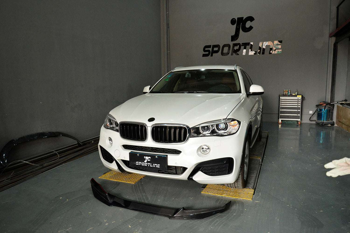 BMW X6 F16 M Sport Carbon Fibre Front Lip
