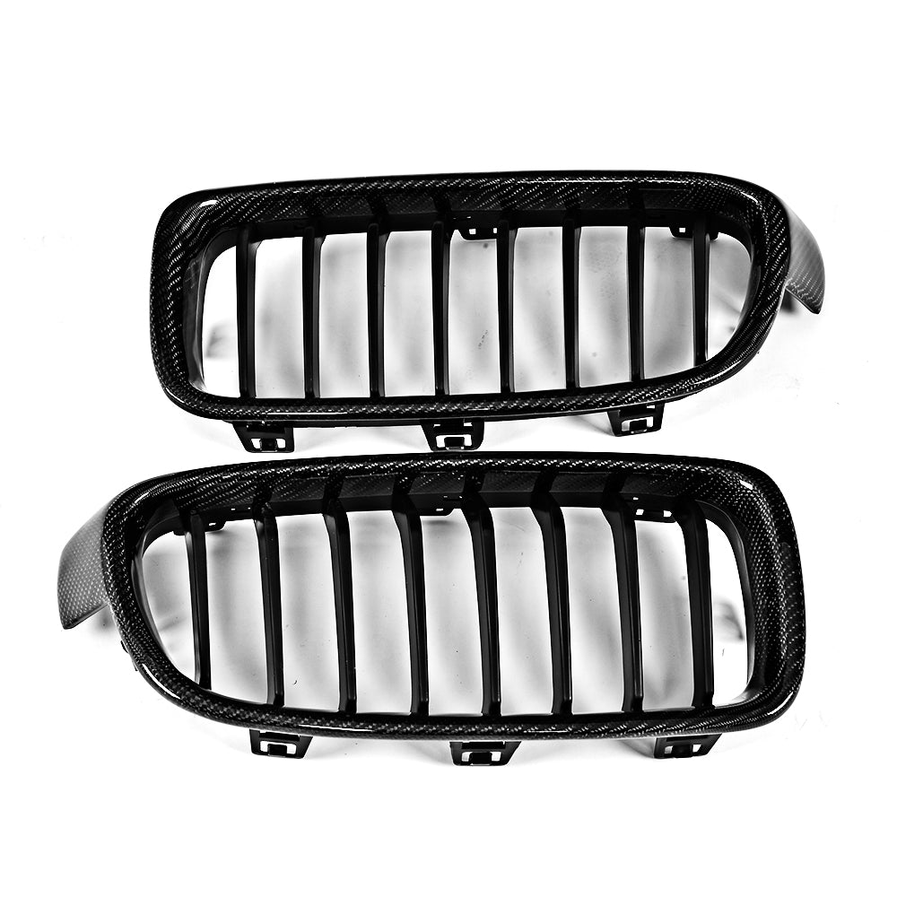 BMW 3 Series F30 F35 Carbon Fibre+Abs Plastic Grill