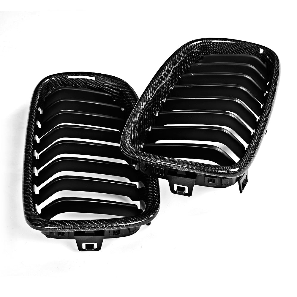 BMW 3 Series F30 F35 Carbon Fibre+Abs Plastic Grill