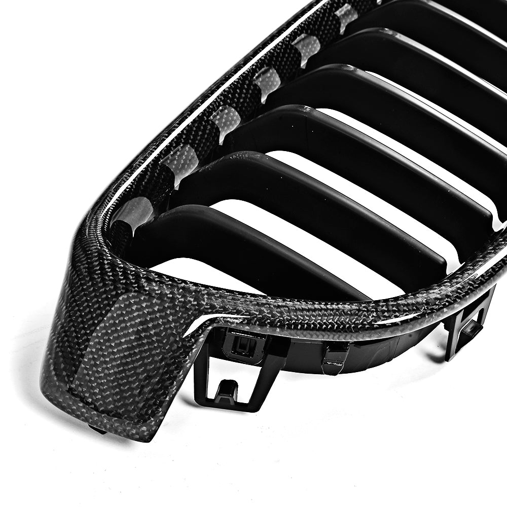 BMW 3 Series F30 F35 Carbon Fibre+Abs Plastic Grill
