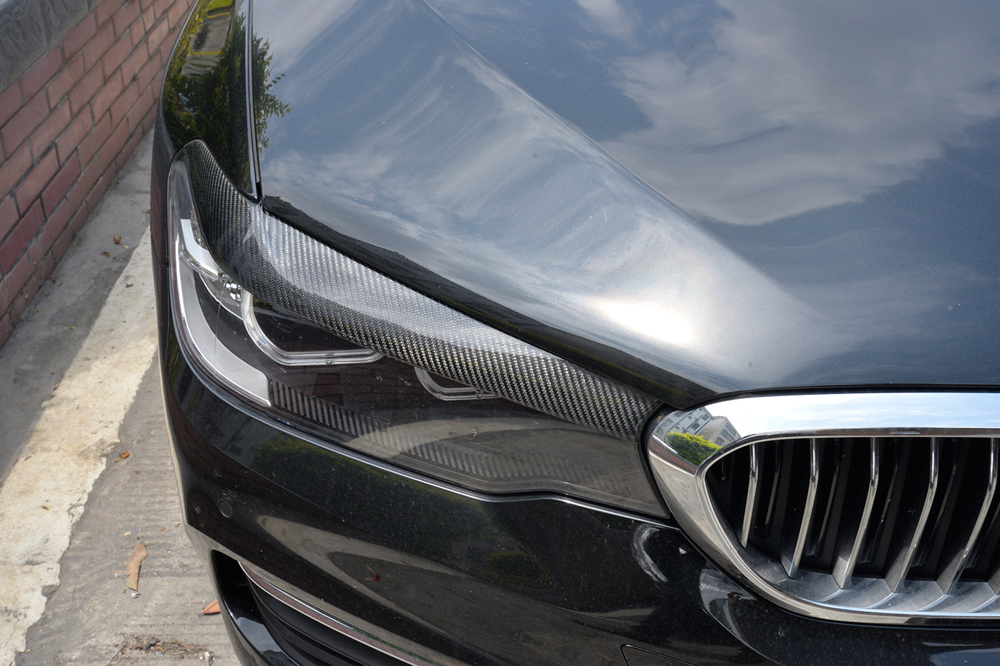 BMW 5 Series G30 G31 G38 F90 M5/M Sport Dry Carbon Fibre Eye Lid