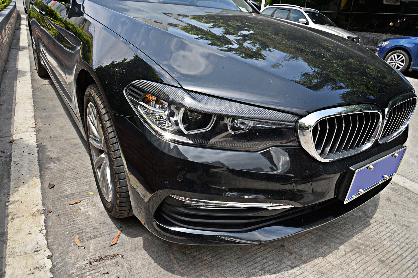 BMW 5 Series G30 G31 G38 F90 M5/M Sport Dry Carbon Fibre Eye Lid