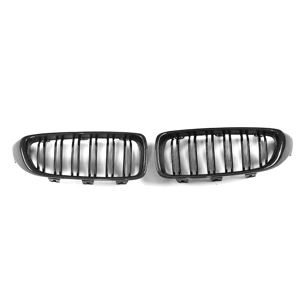 BMW 3/4 Series F32 F33 F36 F82 F83 M4 F80 M3 Carbon Fibre+Abs Plastic Grill