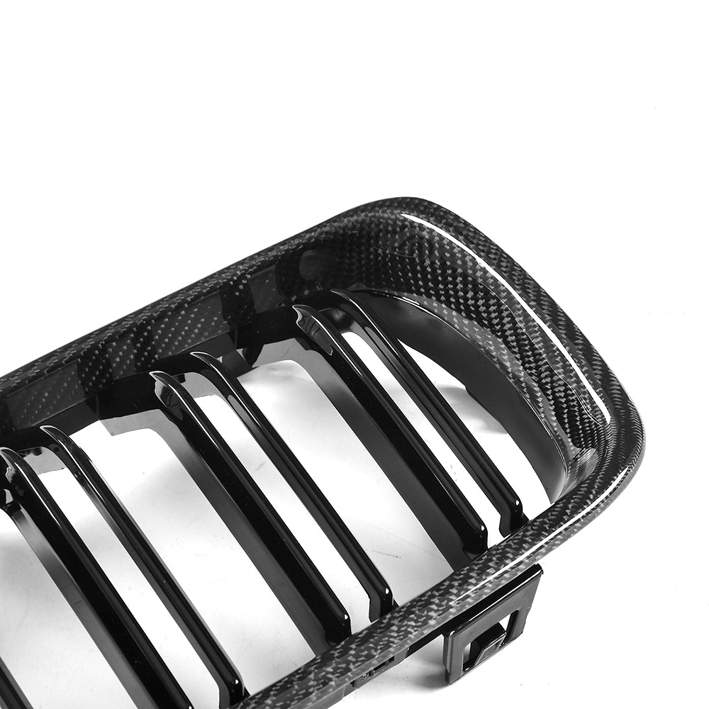 BMW 3/4 Series F32 F33 F36 F82 F83 M4 F80 M3 Carbon Fibre+Abs Plastic Grill