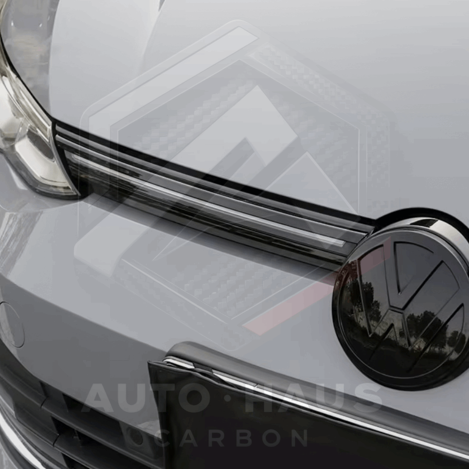 Volkswagen Golf 8 R-Line Grill De-Chrome Strip Red or Black 2020-2023