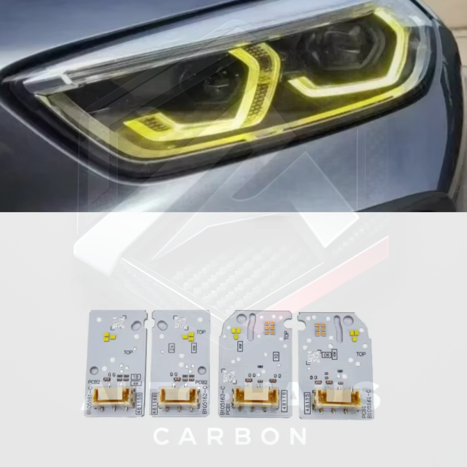 BMW F40 F44 1/2 Series Yellow DRL Boards 2020-24
