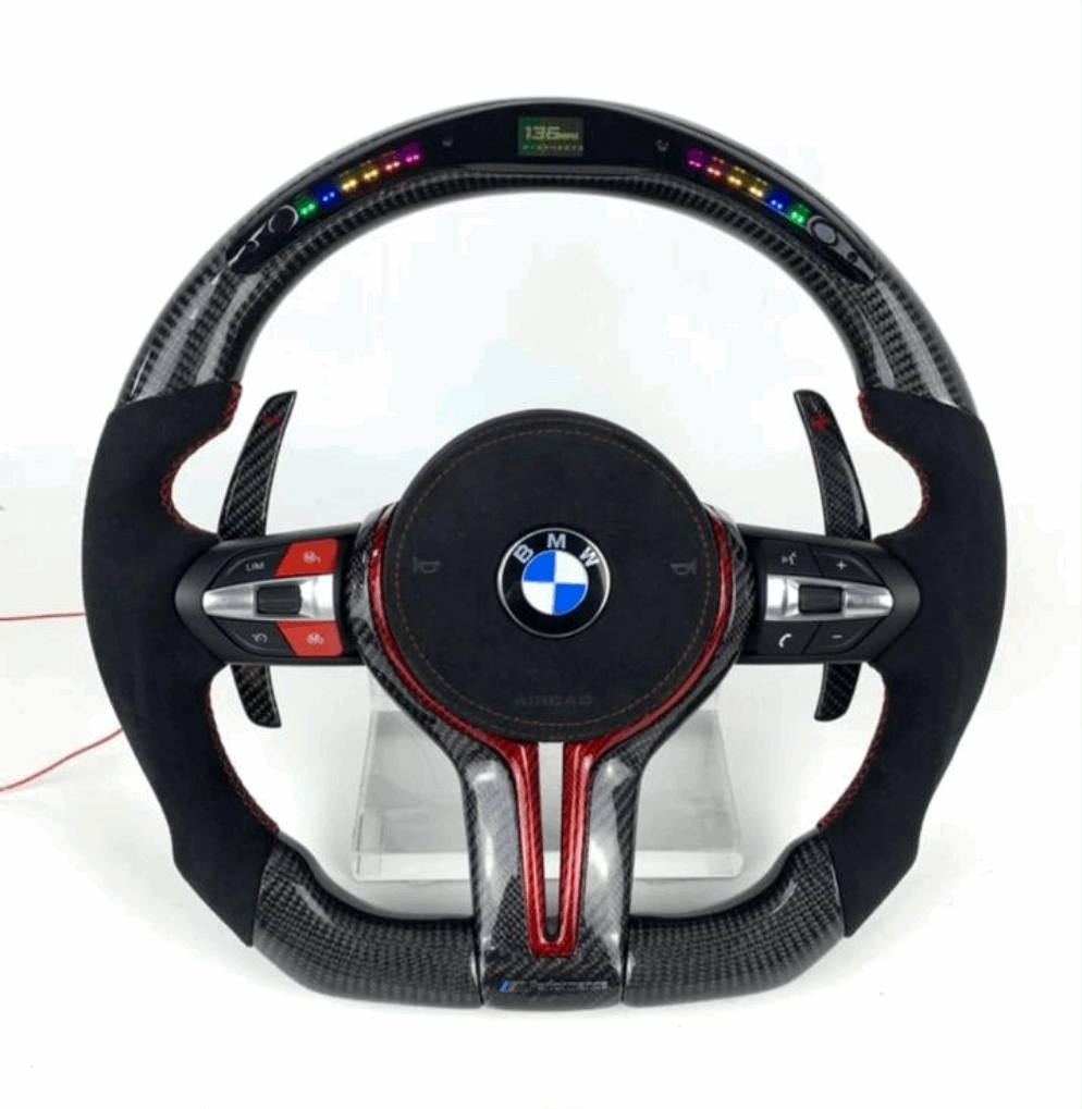 BMW F Series Flat Bottom Carbon Wheel Custom Order