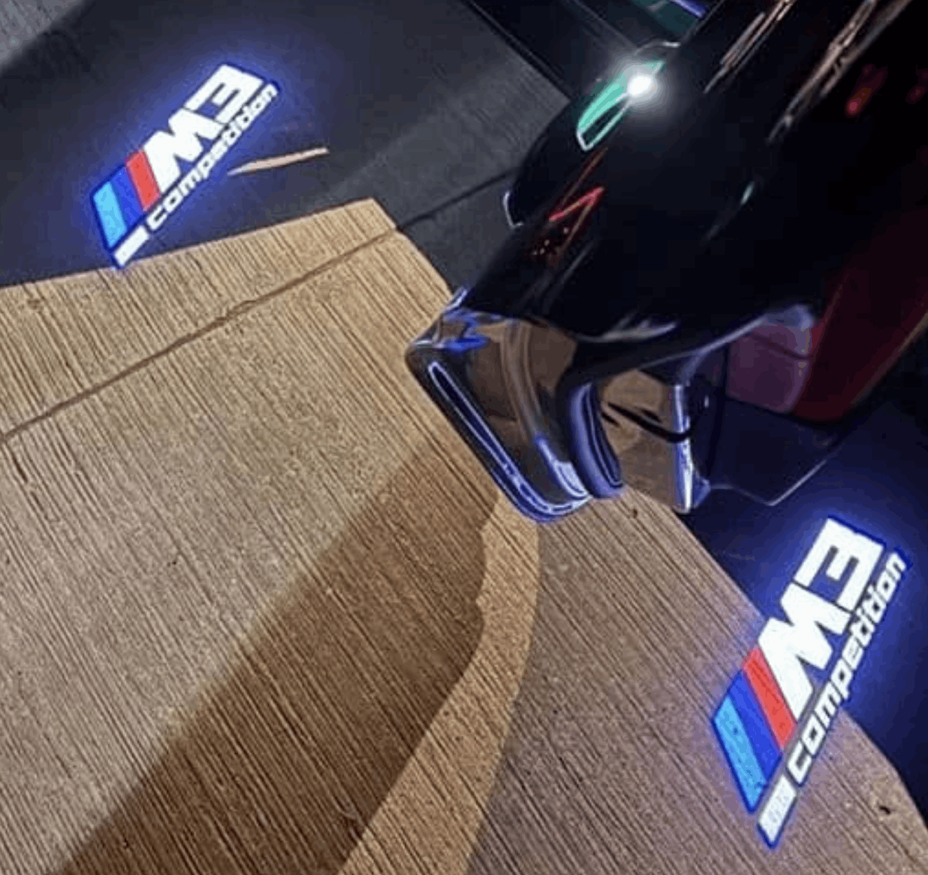 BMW HD LED Door Projectors M2 M3 M4 M5 M6 M8 inc Competition