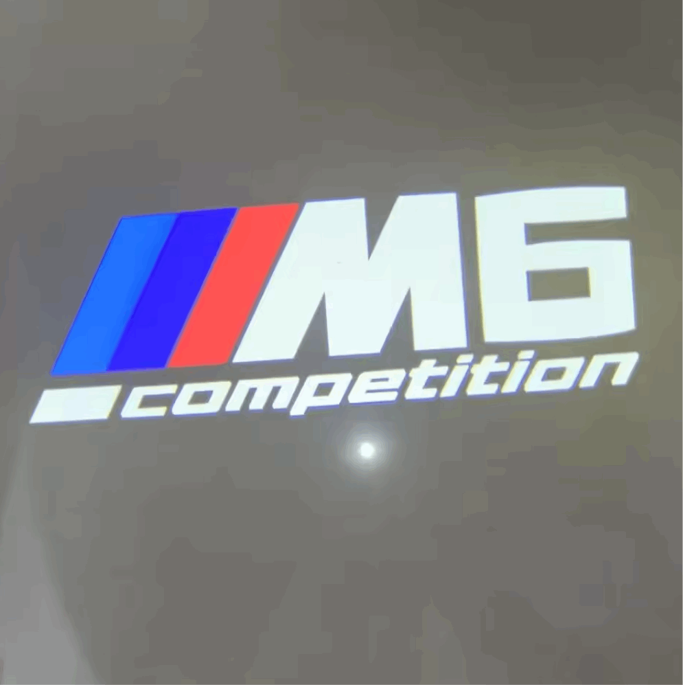 BMW HD LED Door Projectors M2 M3 M4 M5 M6 M8 inc Competition