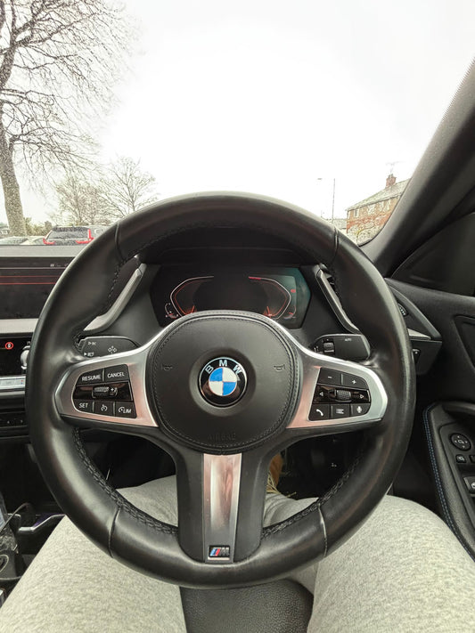 BMW Gx Pre LCI Flat Bottom Leather & Alcantara Wheel CUSTOM ORDER