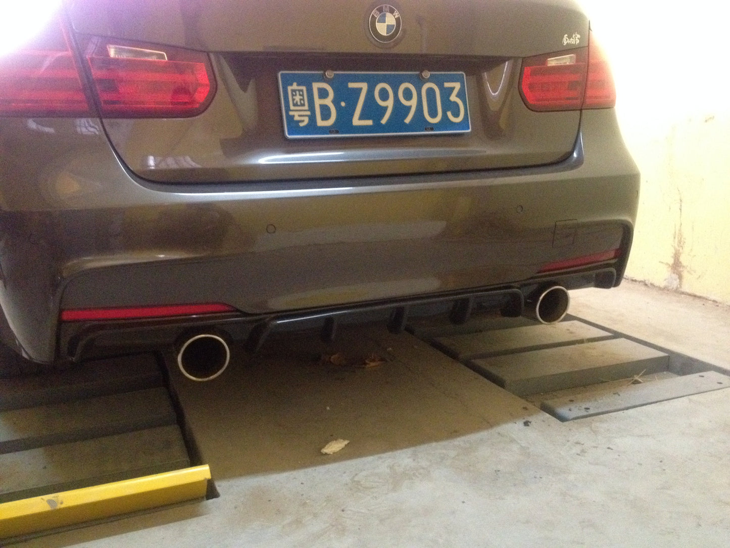 BMW 3 Series F30 M Sport Carbon Fibre Rear Diffuser