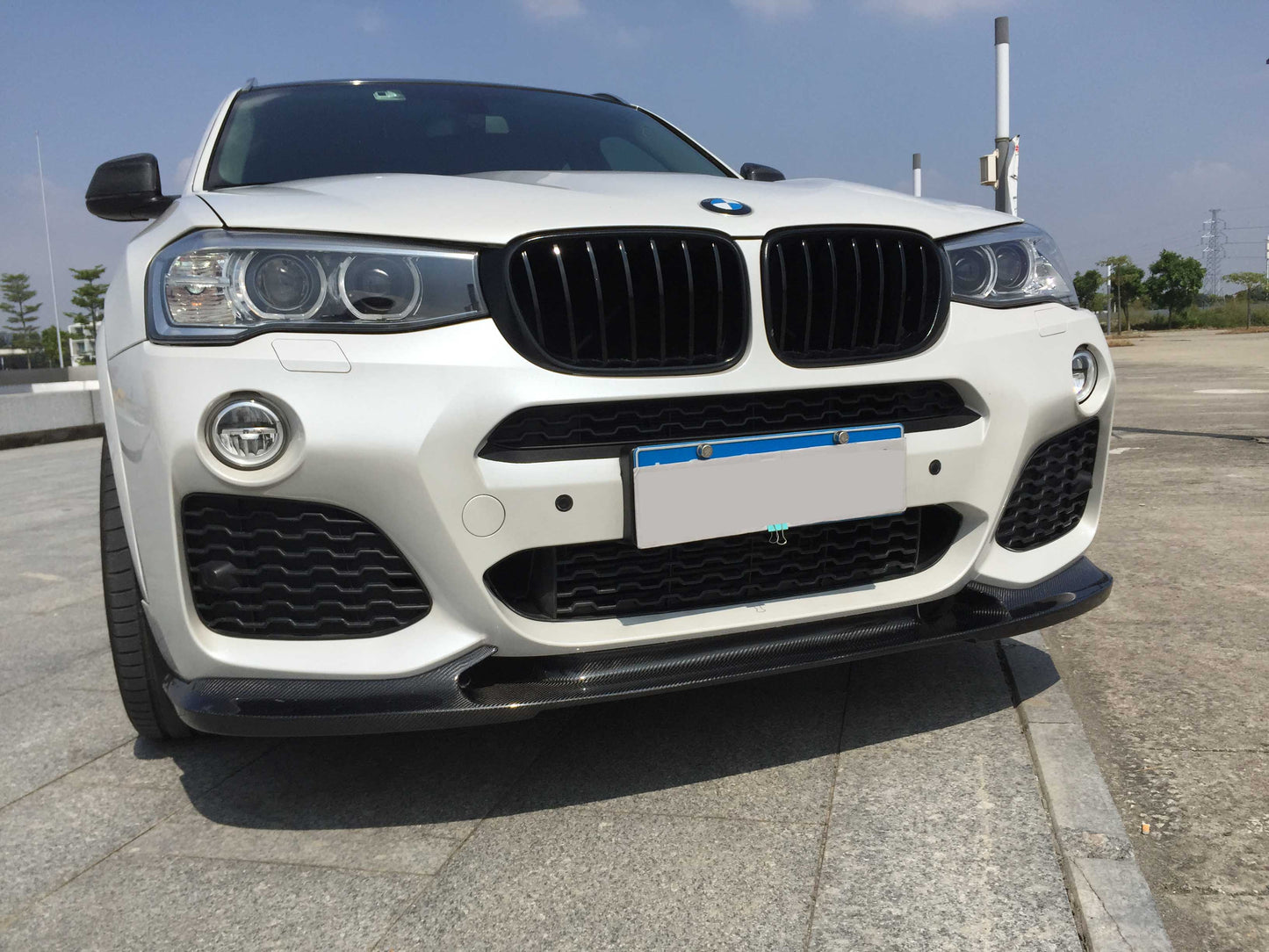 BMW X4 F26 M Sport Carbon Fibre Front Lip