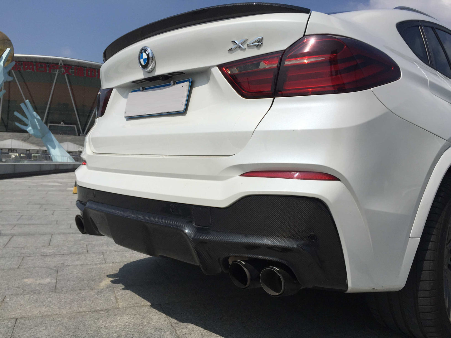 BMW X4 F26 M Sport Carbon Fibre Rear Diffuser