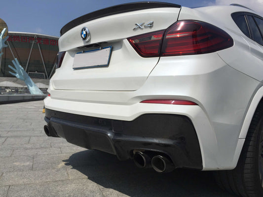 BMW X4 F26 M Sport Carbon Fibre Rear Diffuser
