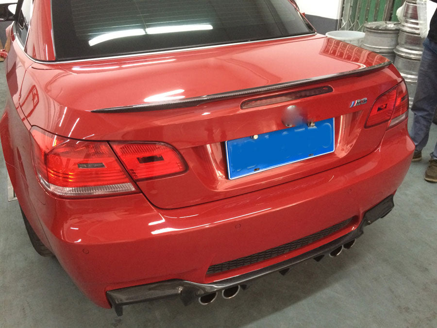 BMW 3 Series E93 M3 Carbon Fibre Spoiler