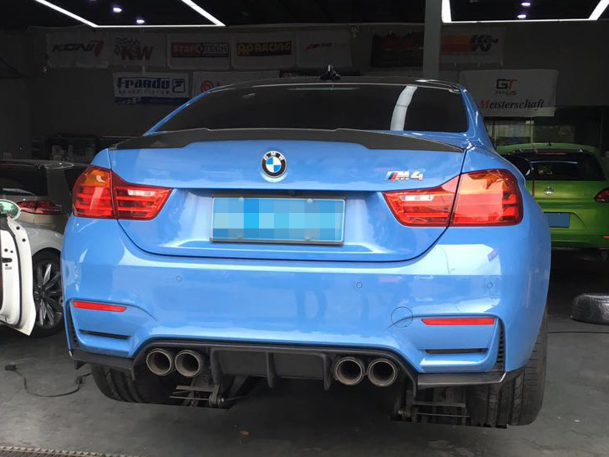 BMW M3 M4 F80 F82 F83 Carbon Fibre Rear Diffuser