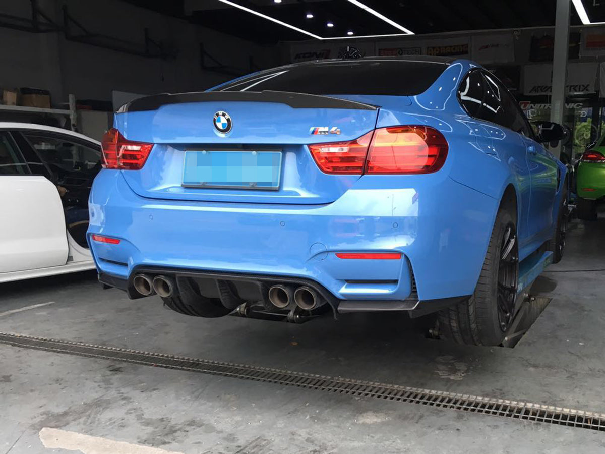 BMW M3 M4 F80 F82 F83 Carbon Fibre Rear Diffuser
